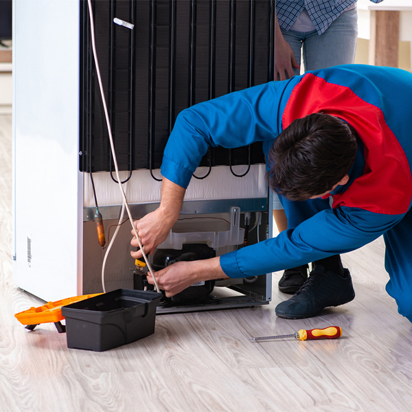 how long does it usually take to repair a refrigerator in Brewster